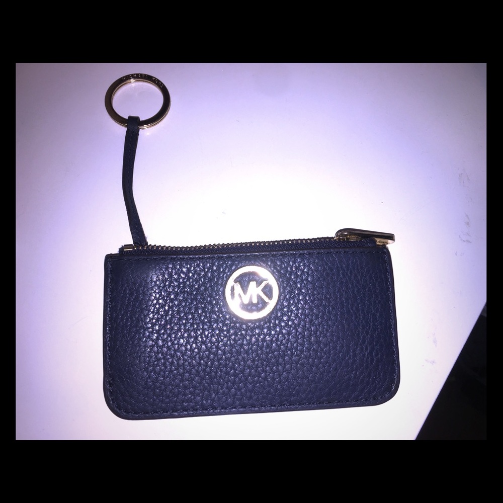 Michael Kors Mercer Pebble Leather Coin Purse